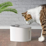 LED Cat Water Fountain — 2.5L Filtered Hydration System