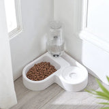 Smart Feeder & Water Dispenser for Cats and Dogs — Space Saving Feeding Station