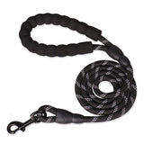 Durable Reflective Dog Leash — Strong Grip for Safer Walks