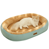 Ultra-Soft Cotton Cat Bed — Washable Comfort for Everyday Naps