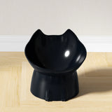 Elevated Non-Tip Cat Bowl — Angled Design for Neck-Friendly Comfortable Feeding
