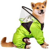 Dog Raincoat for Small & Medium Dogs — Lightweight Waterproof Protection
