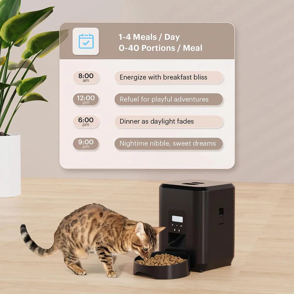 Automatic Pet Feeder – Schedule Meals & Portion Control for Healthy Pets