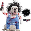 Chucky Pet Costume – Scary & Hilarious Halloween Outfit for Dogs & Cats