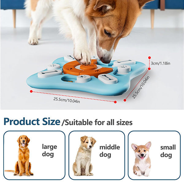 Dog Puzzle Toy – Interactive Treat Dispenser for Dogs
