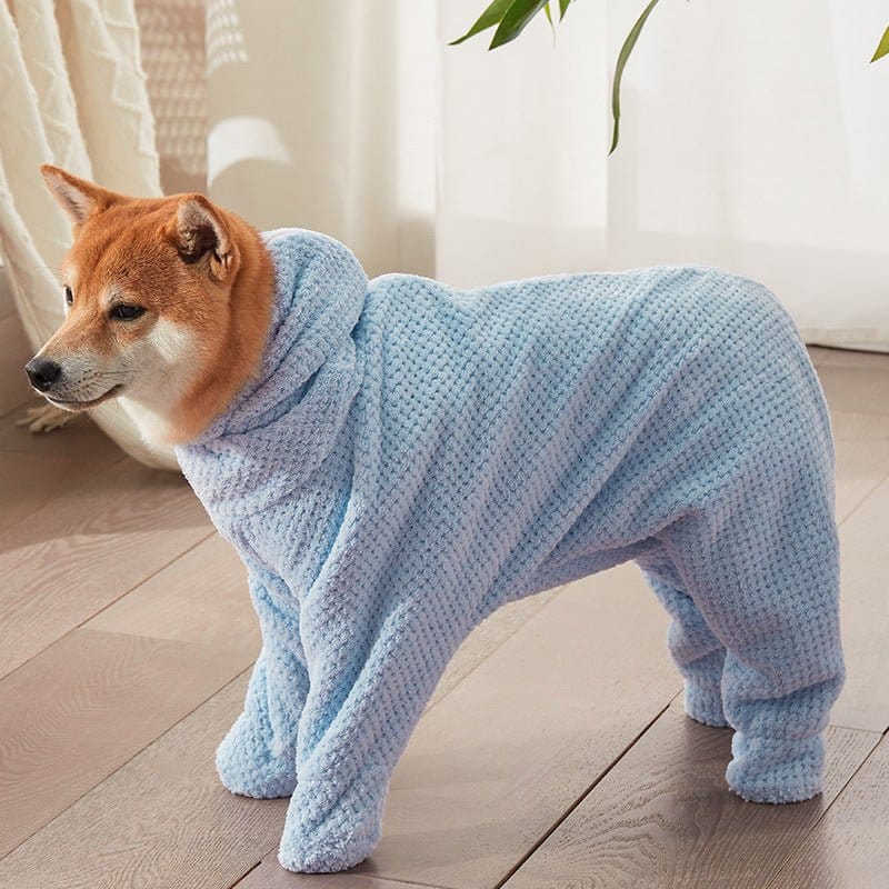 Dog Bathrobe – Microfiber Drying Robe for Dogs After Bath