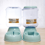 2-in-1 Pet Feeder & Water Dispenser – Gravity Food & Water Station