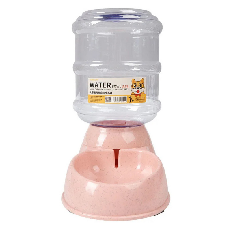 Automatic Pet Feeder & Water Dispenser – 2-in-1 Food & Water Storage