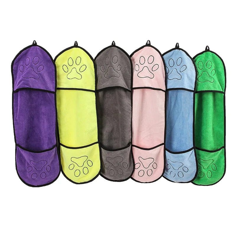 Pet Drying Mitt — Ultra-Absorbent Microfiber Glove for Faster, Mess-Free Drying