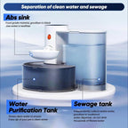 Smart Pet Water Fountain — Dual Tank Wireless Hydration System