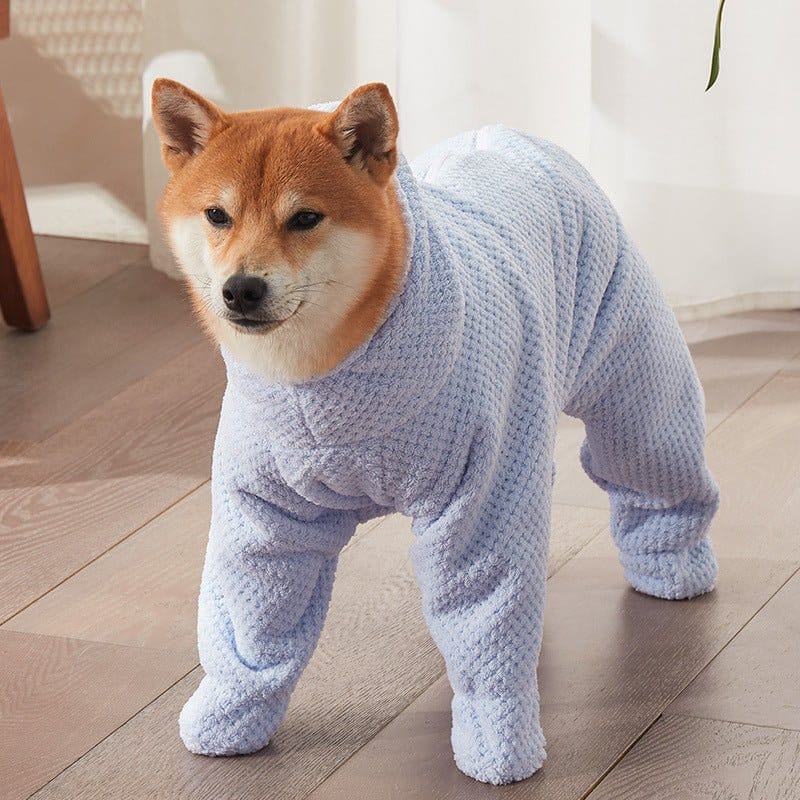 Dog Bathrobe – Microfiber Drying Robe for Dogs After Bath