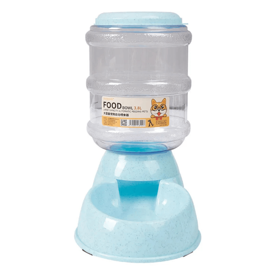 2-in-1 Pet Feeder & Water Dispenser – Gravity Food & Water Station