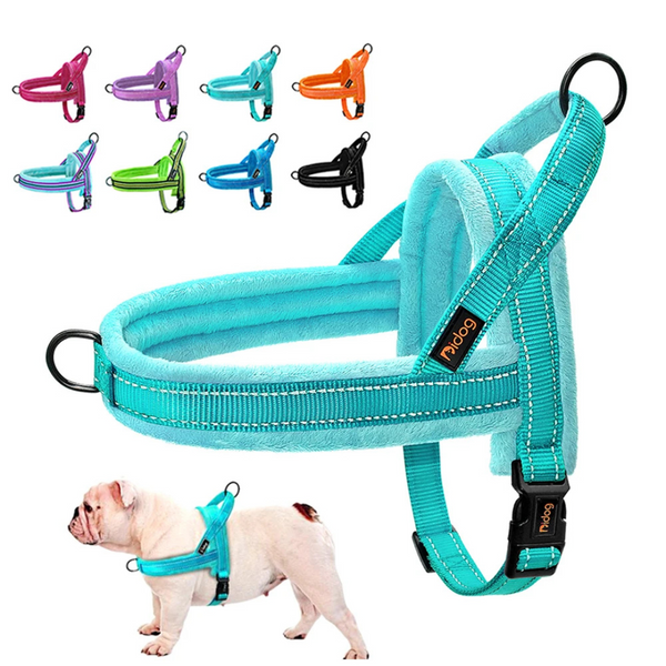 Comfortable Dog Harness – Soft, Padded & Secure for Stress-Free Walks