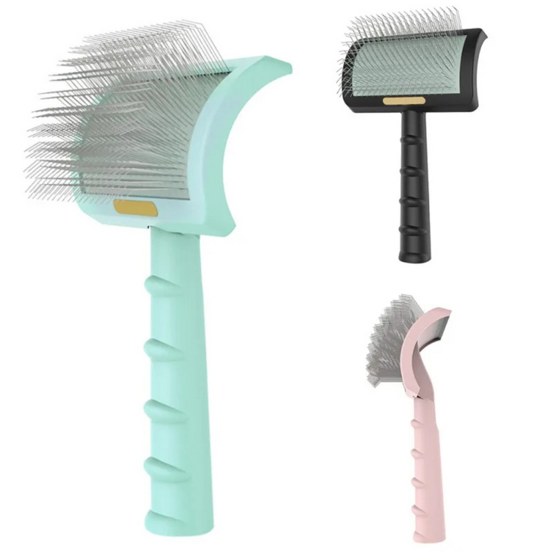 Pet Hair Remover Slicker Brush – Easy Grooming for Medium & Large Dogs