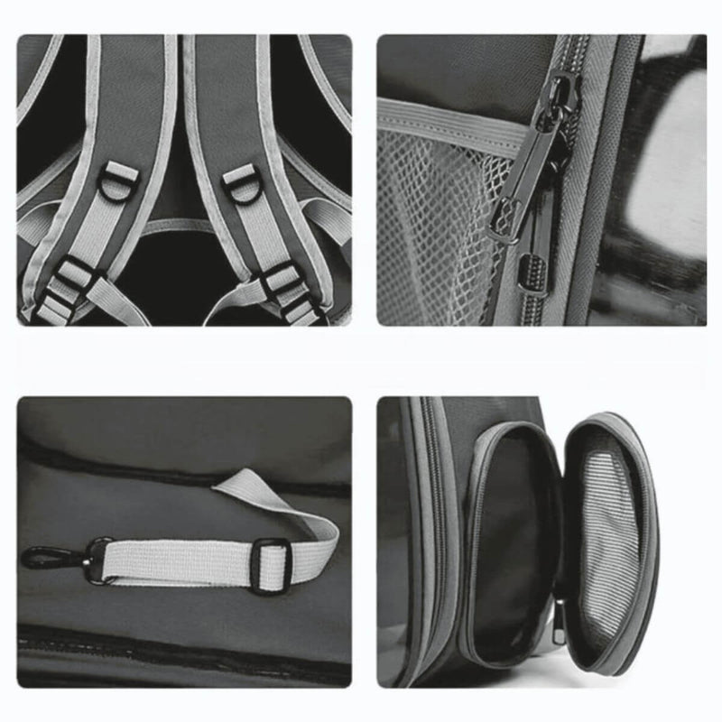 Panoramic Pet Carrier Backpack – Comfort & Clear View Travel