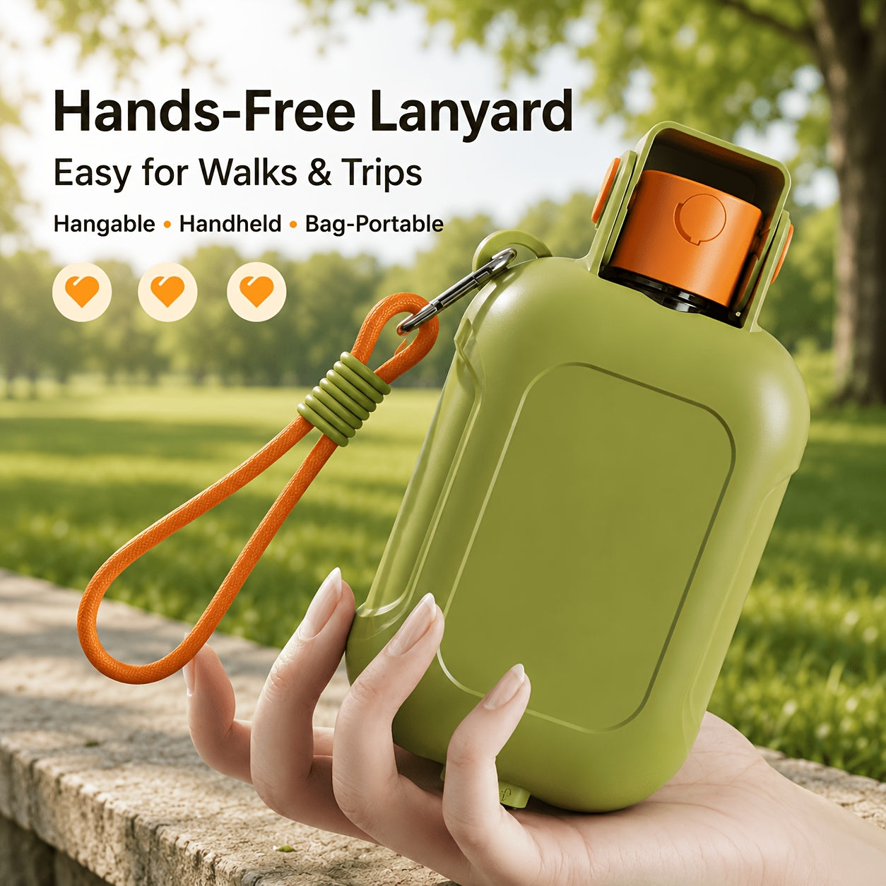 Portable Pet Travel Water & Food Dispenser