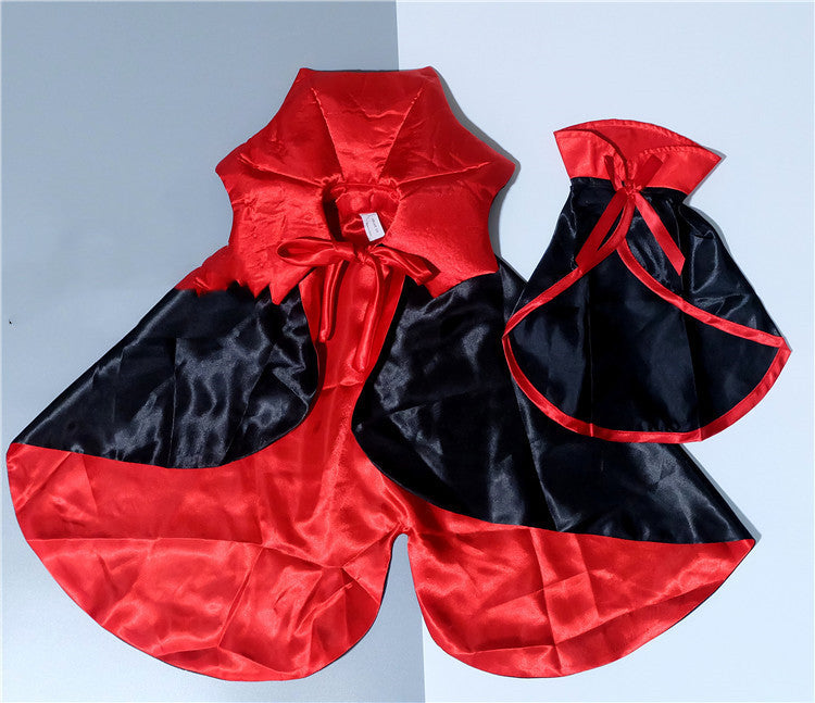 Vampire Pet Costume – Halloween Cape King/Queen