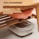 Foldable Pet Food Storage Bin with Wheels — Clean, Airtight & Space-Saving