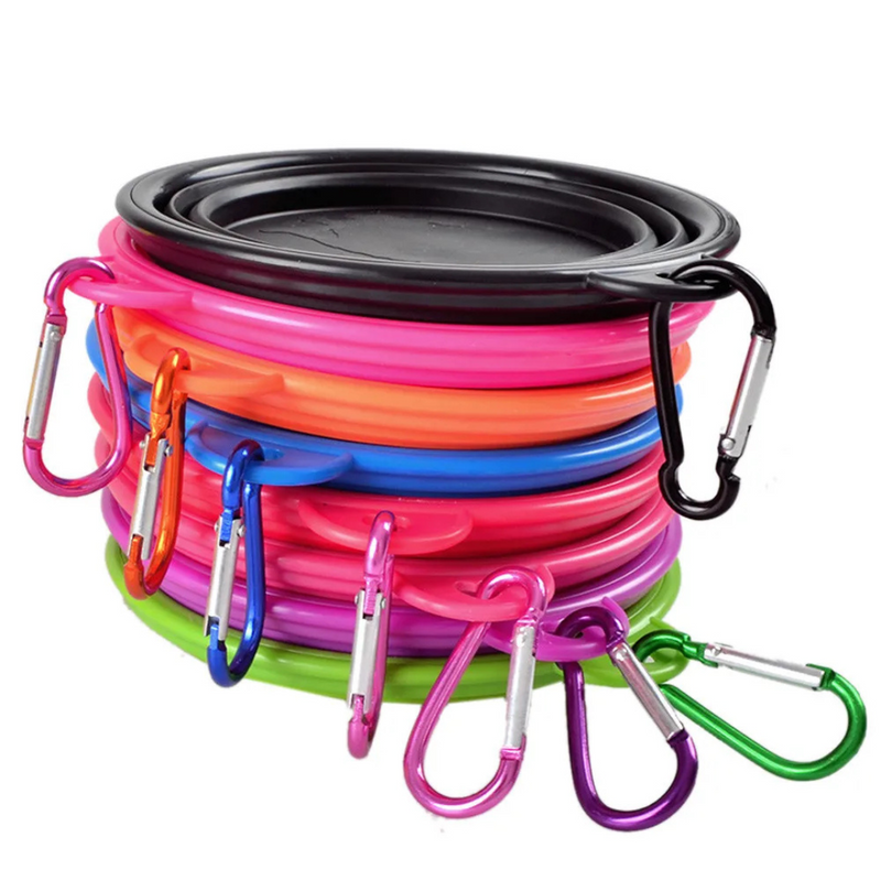 Collapsible Pet Bowl – Portable Food & Water Feeder for Dogs and Cats