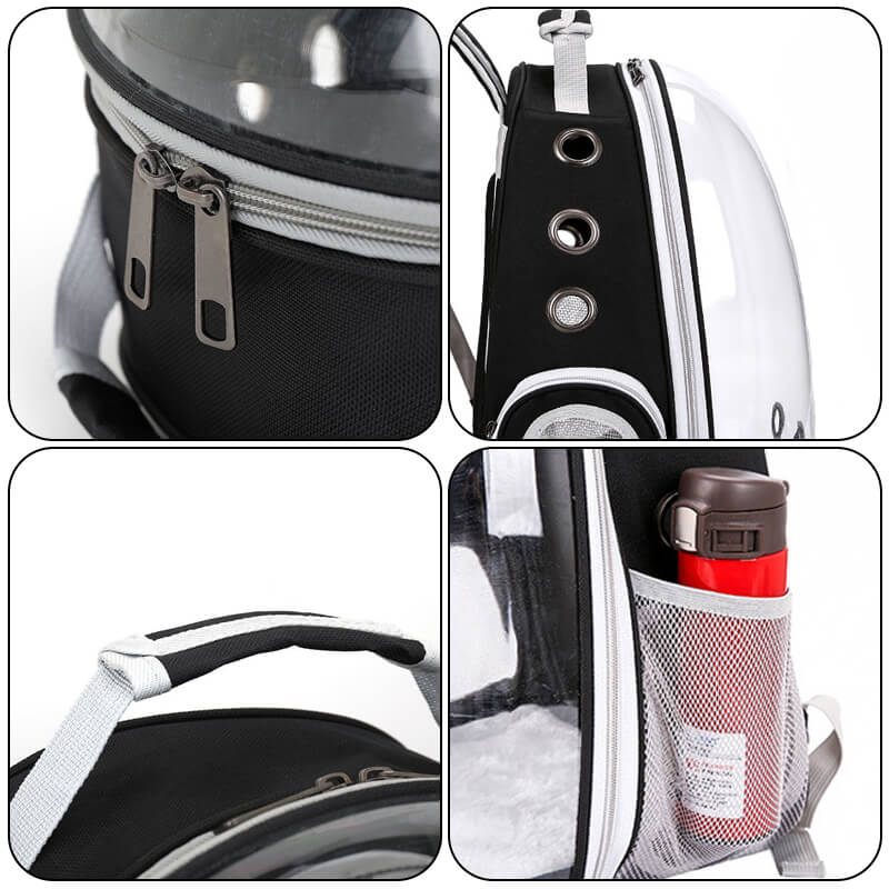Panoramic Pet Carrier Backpack – Comfort & Clear View Travel