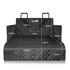 Dog Trunk Seat Cover for SUVs — Full Trunk Protection & Comfortable Rides