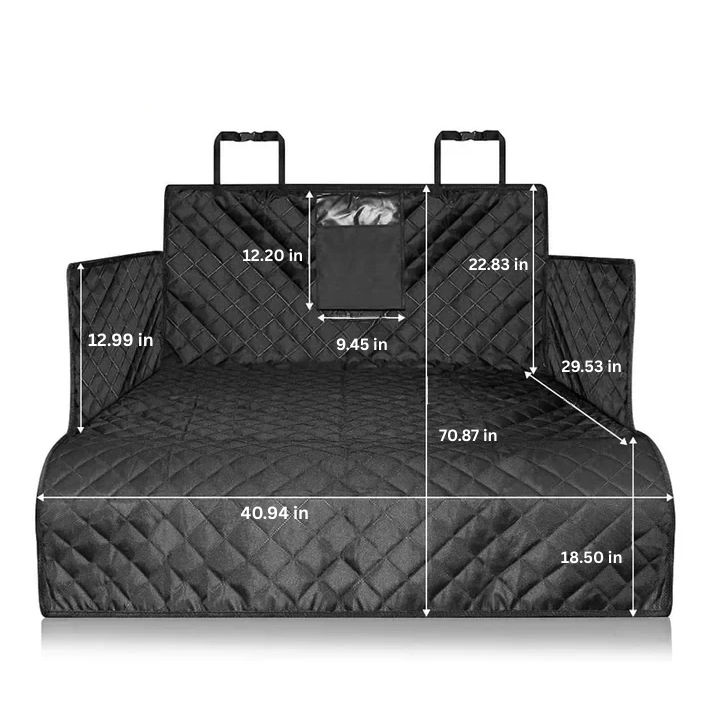 Dog Trunk Seat Cover for SUVs — Full Protection & Comfortable Rides