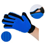 2-in-1 Pet Grooming Glove – Silicone De-Shedding Glove for Dogs and Cats