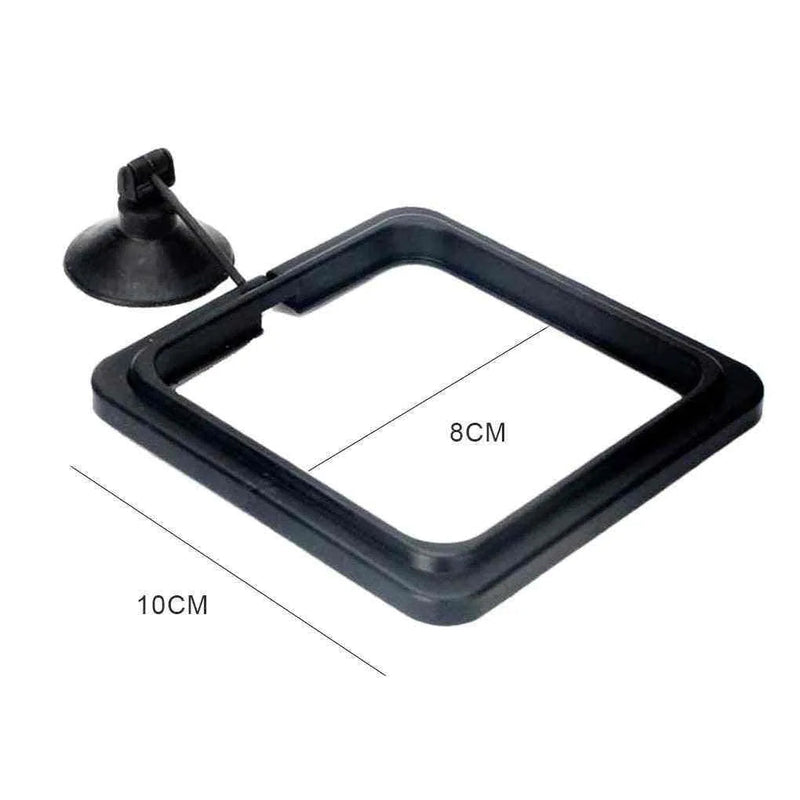 Square and Ring Feeding Frame for Fish Aquarium