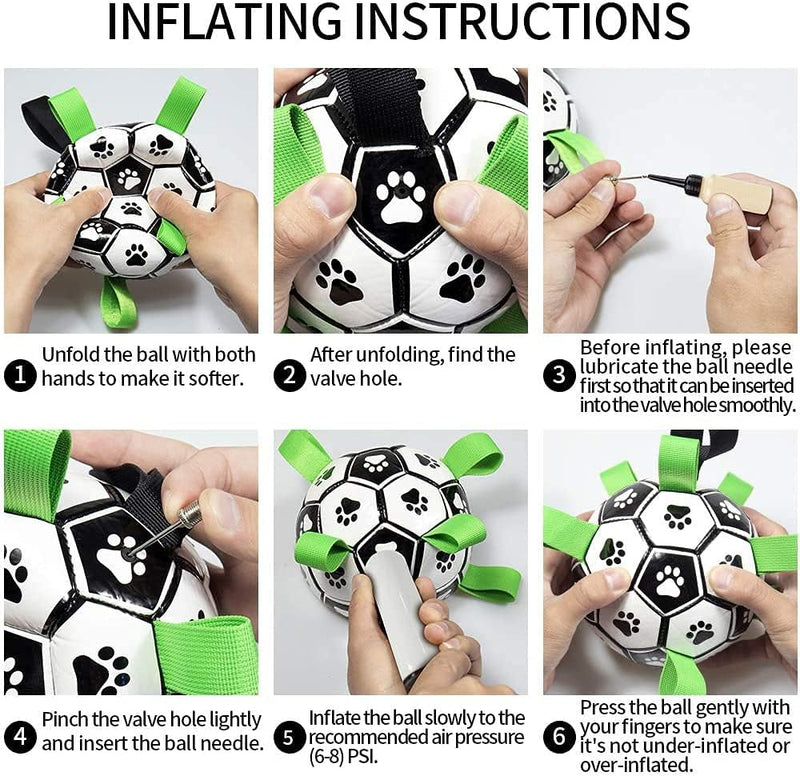Interactive Dog Soccer Ball – Fun, Exercise & Family Bonding