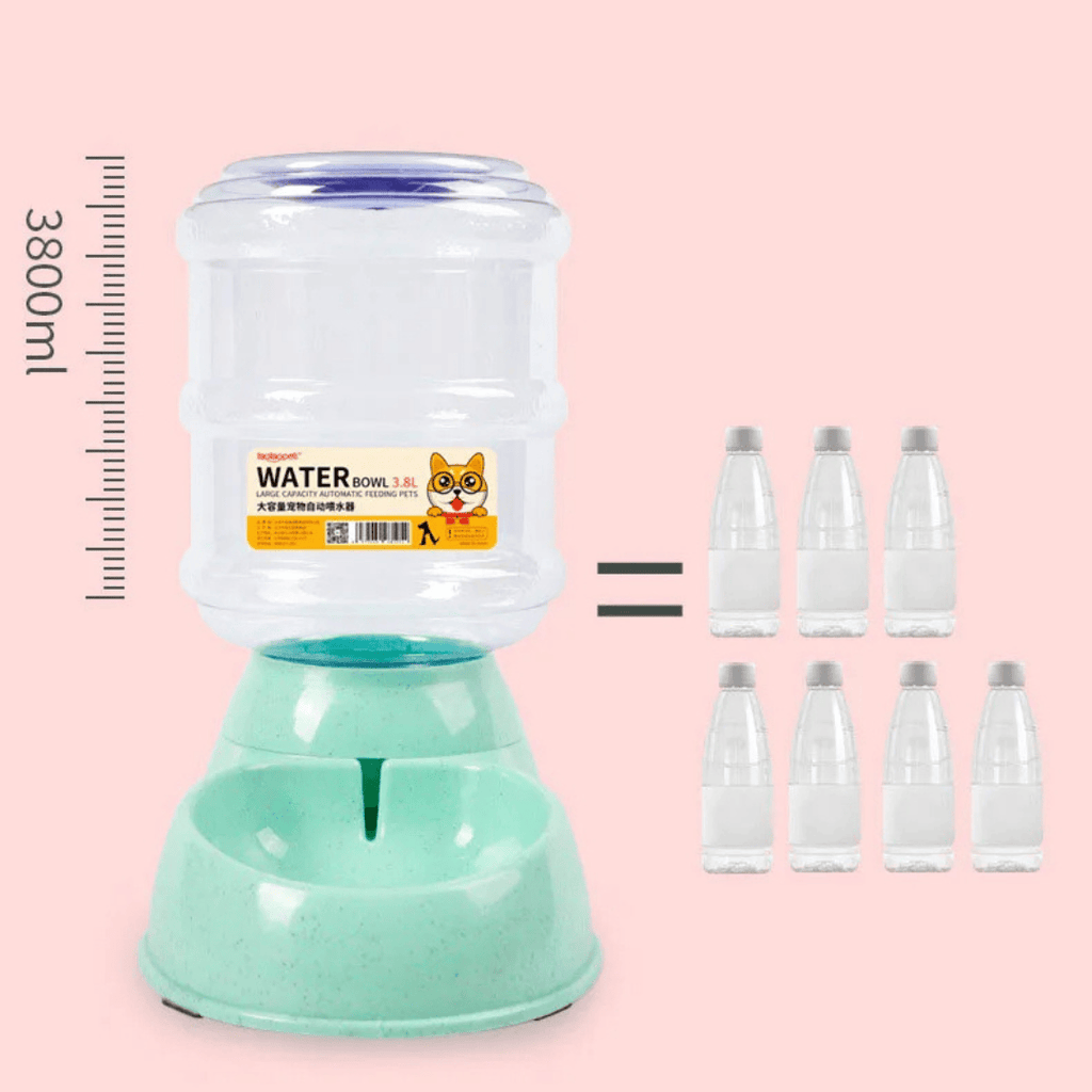 2-in-1 Pet Feeder & Water Dispenser – Gravity Food & Water Station