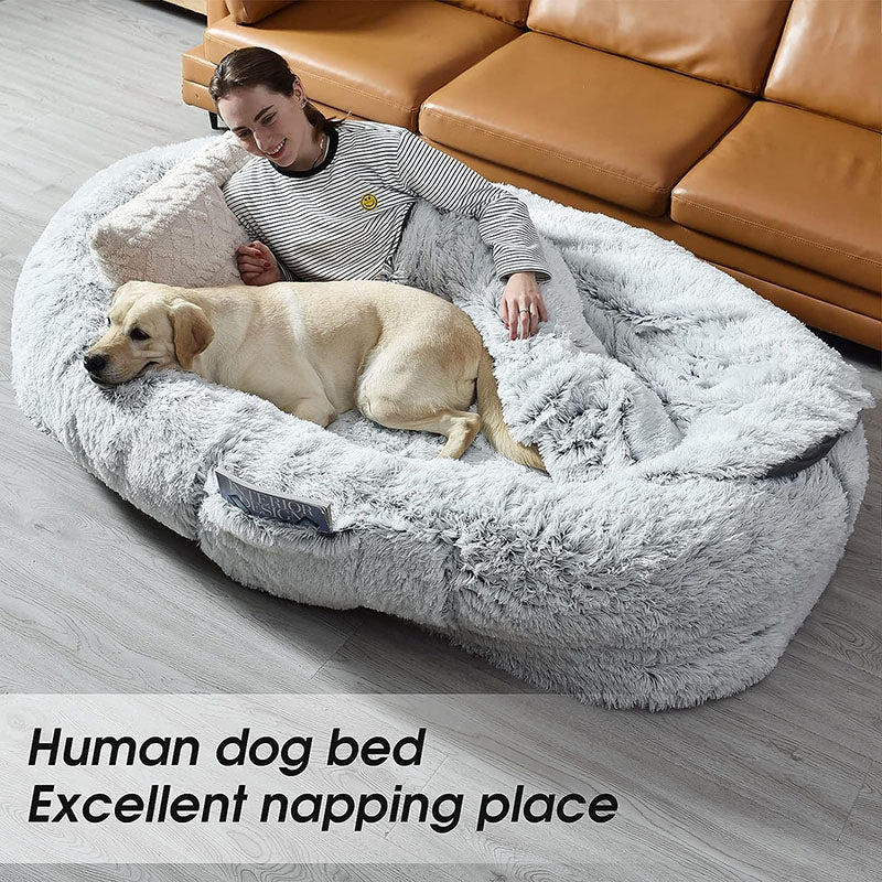 Human-Sized Dog Bed – The Coziest Comfort You’ll Ever Experience!