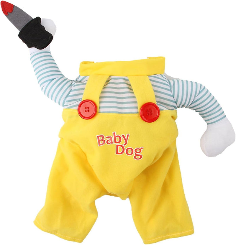 Chucky Pet Costume – Scary & Hilarious Halloween Outfit for Dogs & Cats