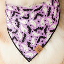 Spooky Season Reversible Dog Bandana – Two Styles in One