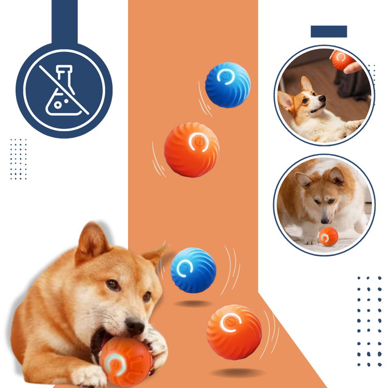 Smart Obstacle-Avoidance Dog Ball – Endless Fun, Zero Hassle