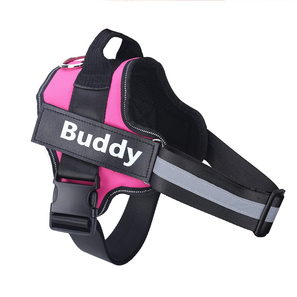 Personalized No-Pull Reflective Dog Harness — Adjustable, Secure & Safer Walks