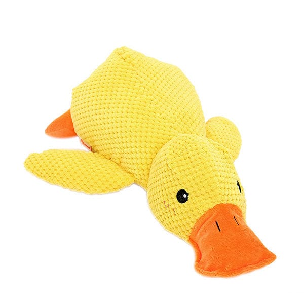 Calming Duck Dog Toy — Gentle Quack Play & Comfort