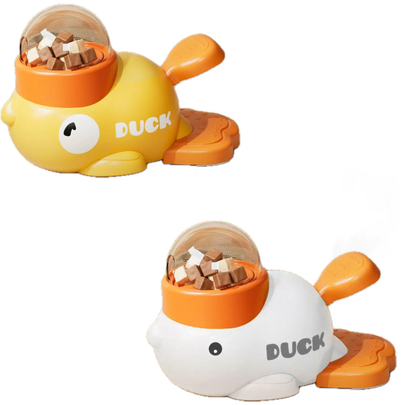 Duck Treat Dispenser – Slow Feeder & Interactive Toy for Dogs