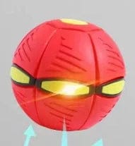 Interactive Doggy Disc Ball — Dual Play Fetch & Roll for Dogs