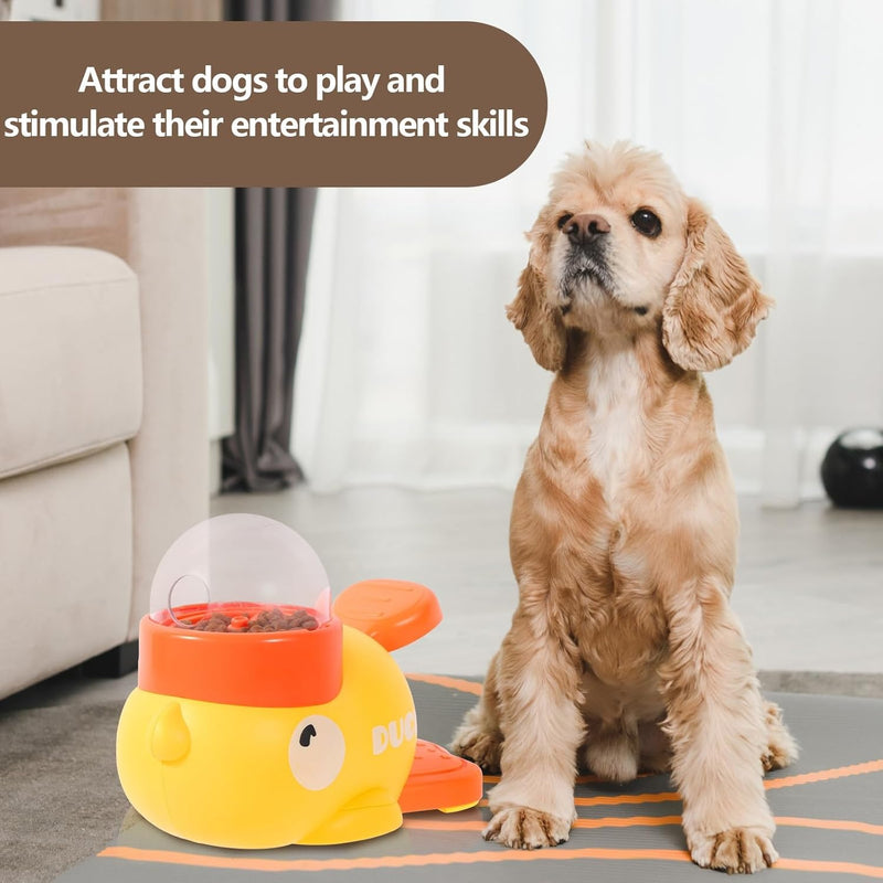 Duck Treat Dispenser – Slow Feeder & Interactive Toy for Dogs