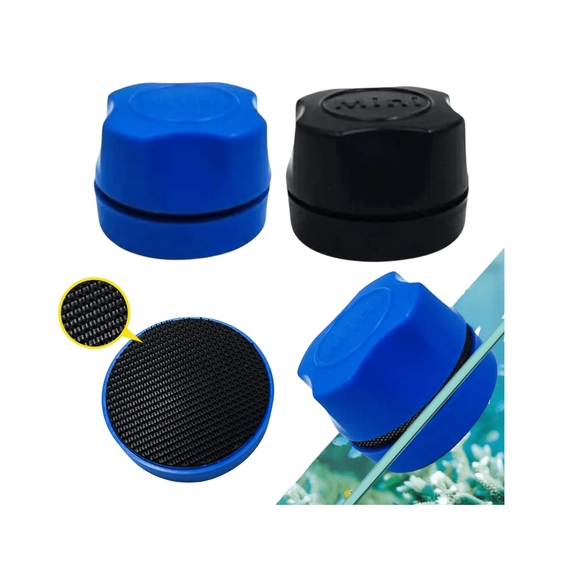 Magnetic Algae Cleaner – Aquarium Glass Scraper for Fish Tanks