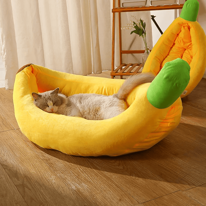 Cozy Pet Cave Bed – Enclosed Sleeping Bed for Cats & Small Dogs