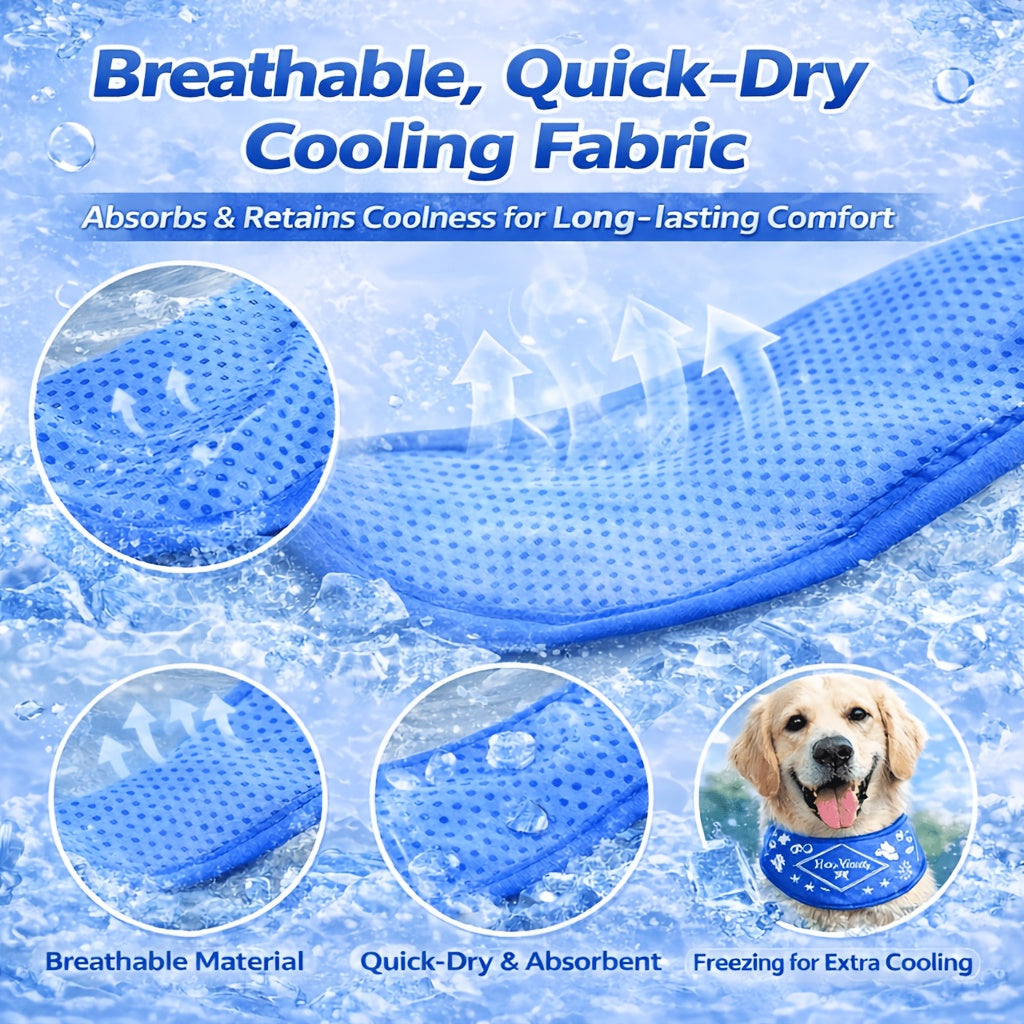 PVA Cooling Dog Bandana