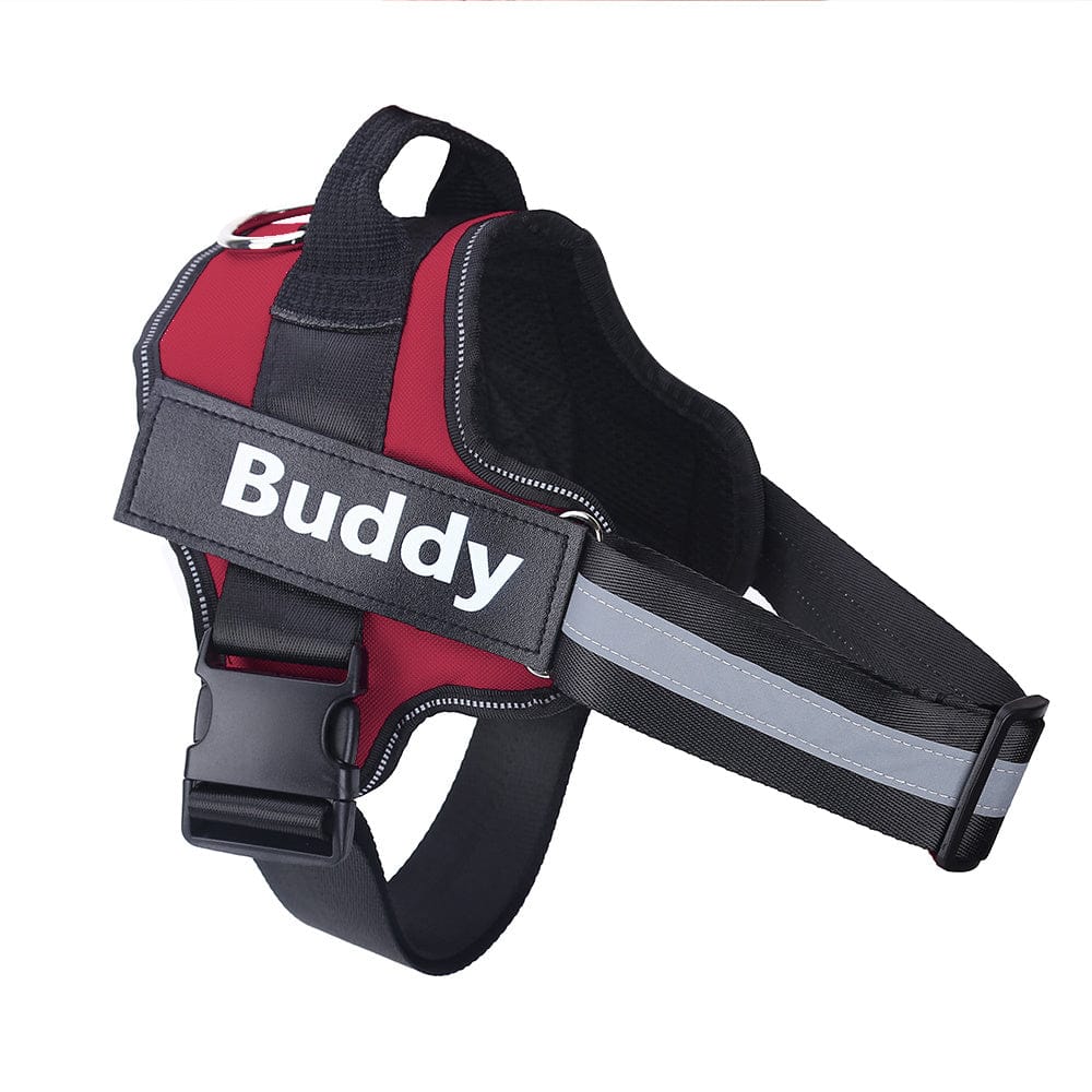 Personalized No-Pull Reflective Dog Harness — Adjustable, Secure & Safer Walks