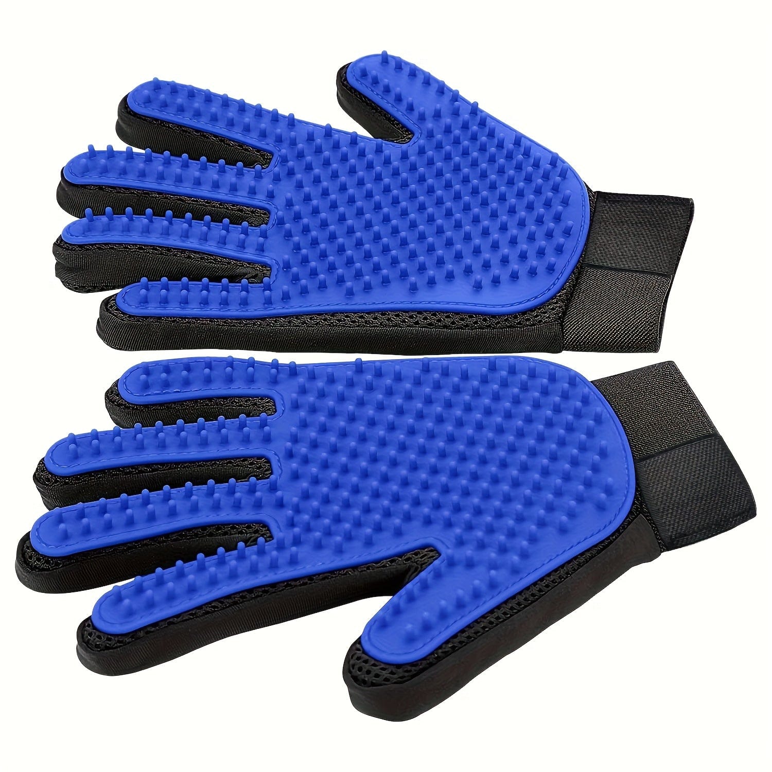 2-in-1 Pet Grooming Glove – Silicone De-Shedding Glove for Dogs and Cats