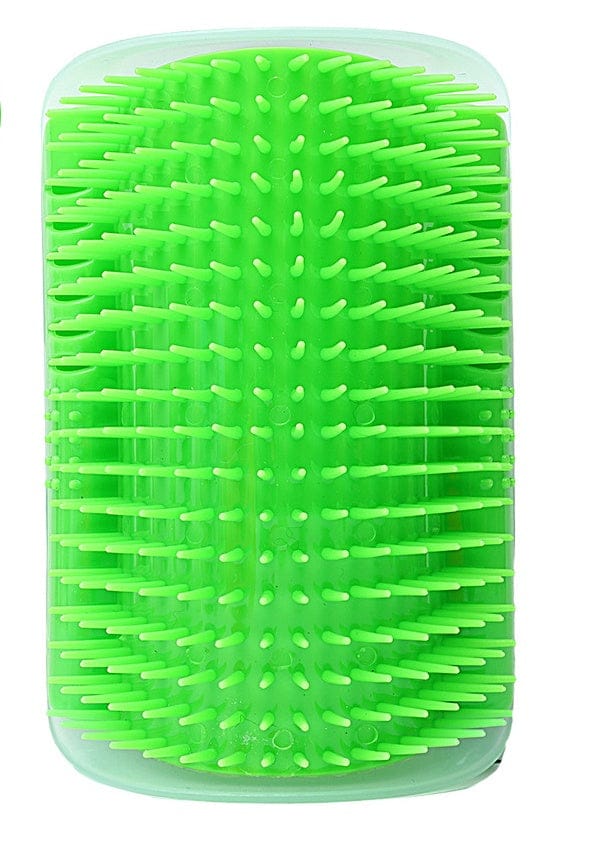 Corner Self Grooming Cat Brush — Easy Fur Care & Stress Relief