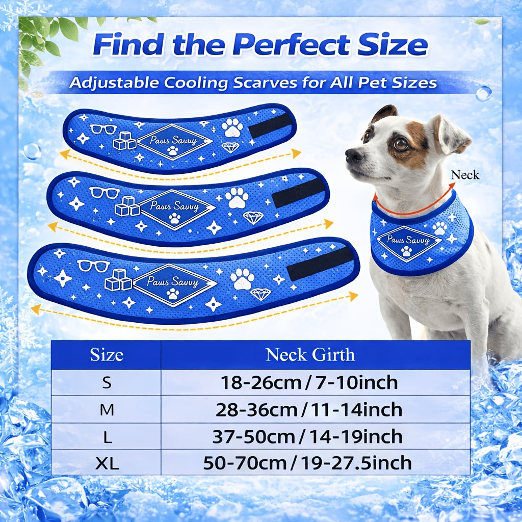 PVA Cooling Dog Bandana