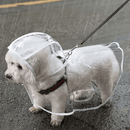 Clear Dog Raincoat with Hood