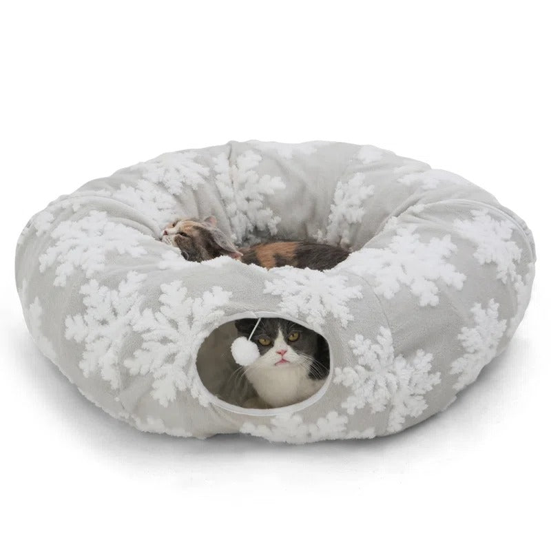 PurrTunnel – Cat Play Tunnel with Bed & Endless Fun