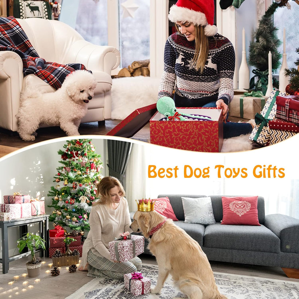 Squeaky Plush Dog Toy — Soft Plush Comfort with Built-In Squeaker