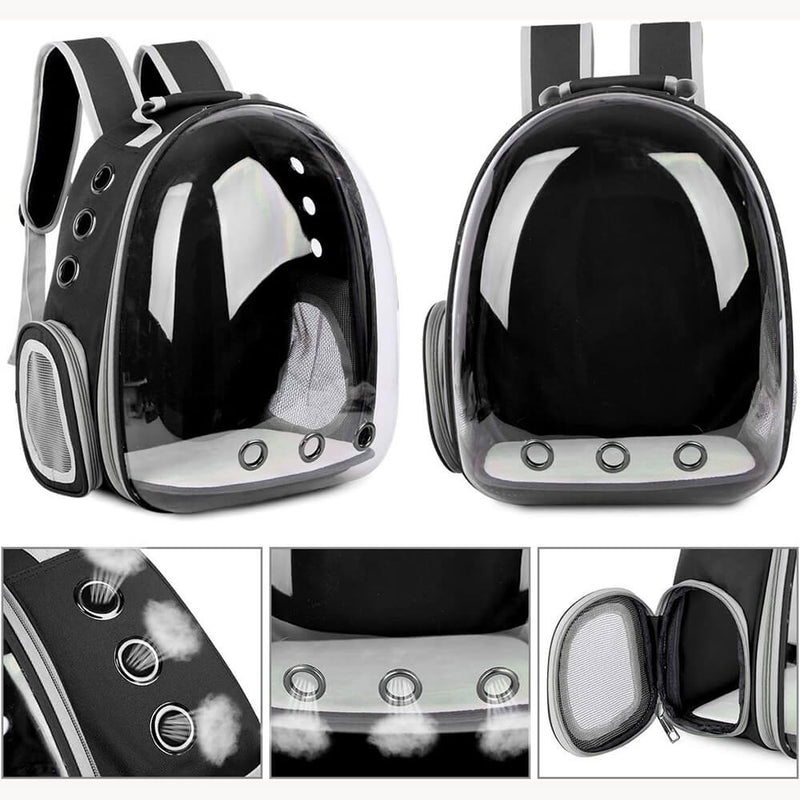Panoramic Pet Carrier Backpack – Comfort & Clear View Travel